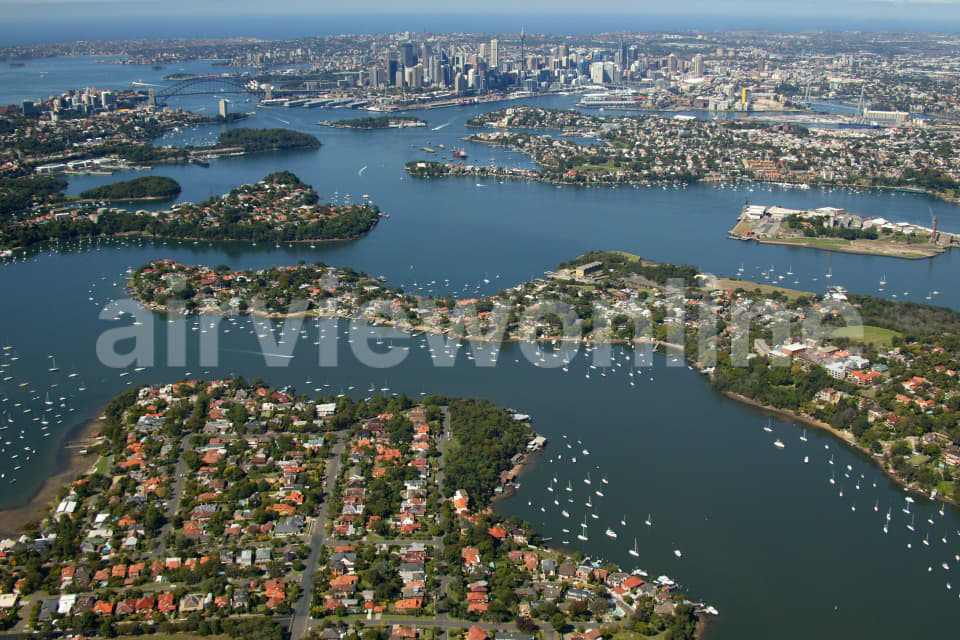 Aerial Image of Longueville to City