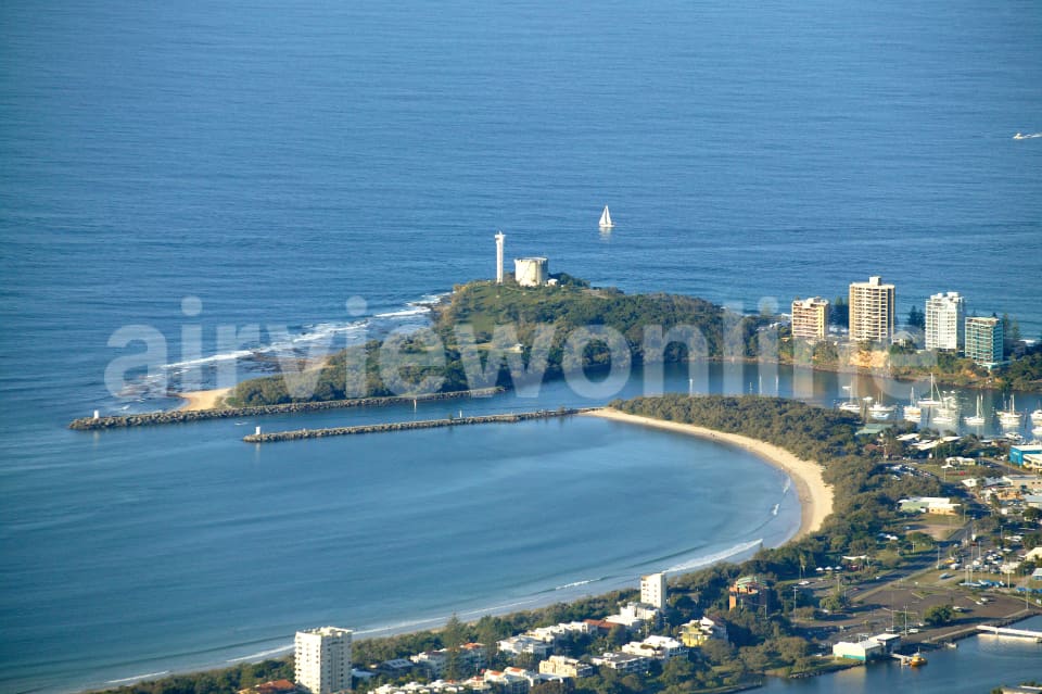 Aerial Image of Point Cartwright and Mooloolaba Beach
