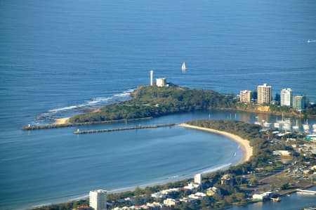 Aerial Image of POINT CARTWRIGHT AND MOOLOOLABA BEACH