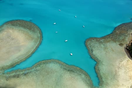 Aerial Image of WHITSUNDAY ISLAND REEF