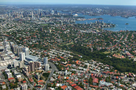 Aerial Image of BONDI JUNCTION TO SYDNEY CITY