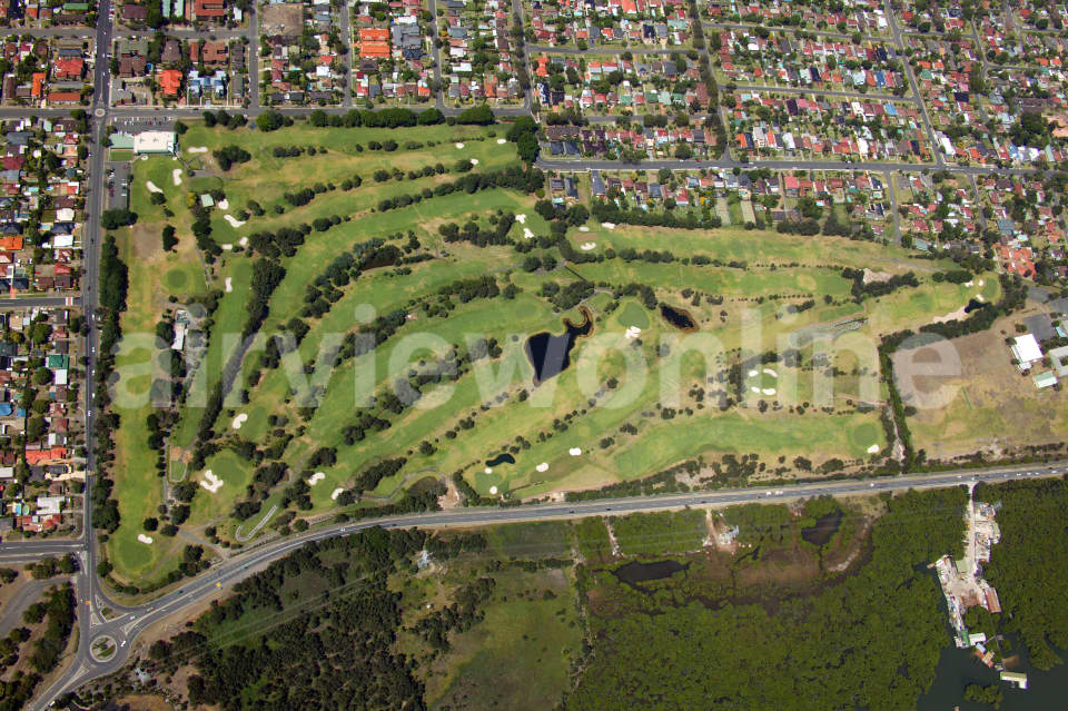 Aerial Image of Cronulla Golf Course