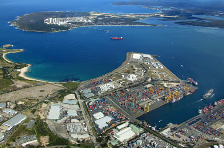 Aerial Image of PORT BOTANY