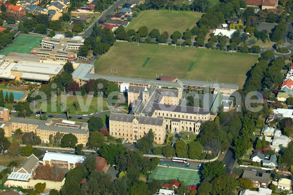 Aerial Image of St Josephs College and Villa Marina Primary