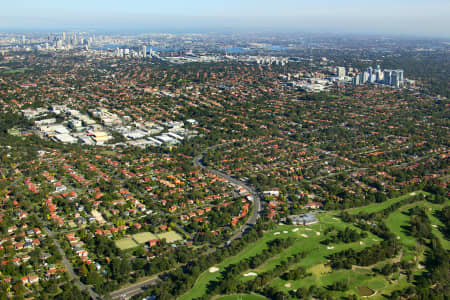 Aerial Image of ROSEVILLE TO CHATSWOOD