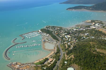 Aerial Image of ABEL POINT MARINA, AIRLIE BEACH