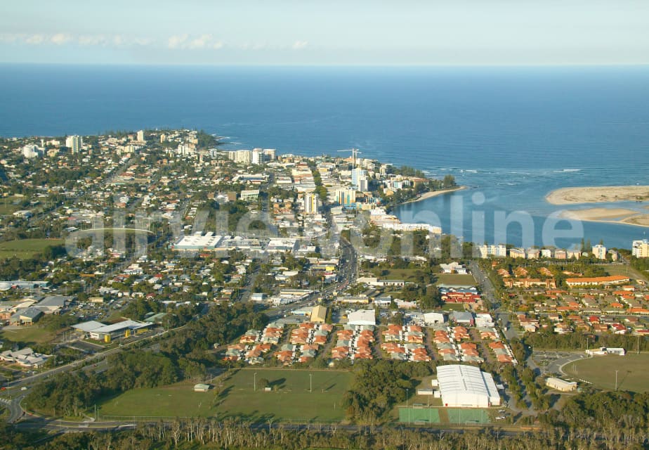 Aerial Image of Golden Beach and Caloundra