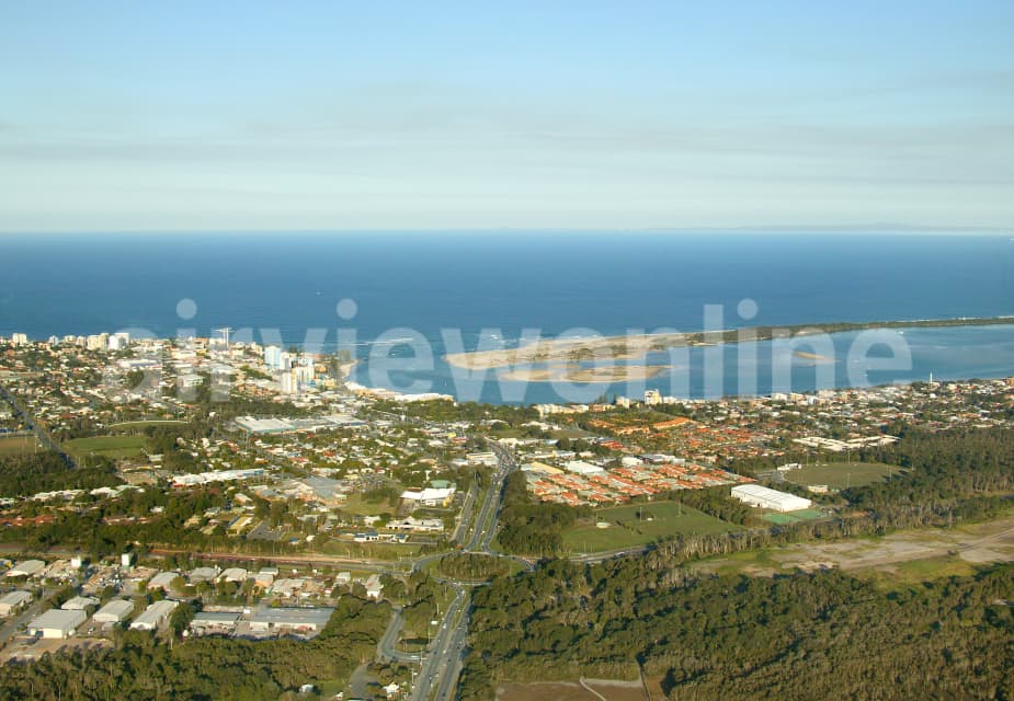Aerial Image of Caloundra West and Golden Beach
