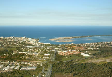 Aerial Image of CALOUNDRA WEST AND GOLDEN BEACH
