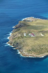 Aerial Image of CAPE WILLOUGHBY LIGHTHOUSE, KANGAROO ISLAND