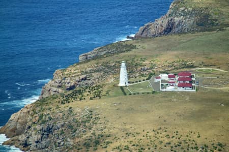 Aerial Image of CAPE WILLOUGHBY LIGHTHOUSE
