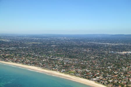 Aerial Image of BRIGHTON TO ADELAIDE CBD.