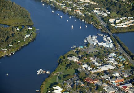 Aerial Image of TEWANTIN, NEAR NOOSA HEADS QLD