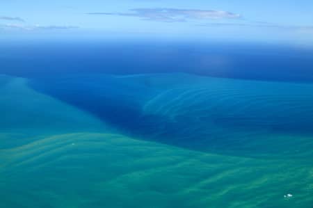 Aerial Image of SAND FORMATIONS OFF FRASER ISLAND