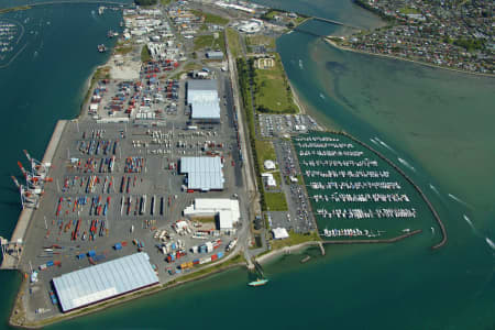 Aerial Image of TAURANGA WHARFS