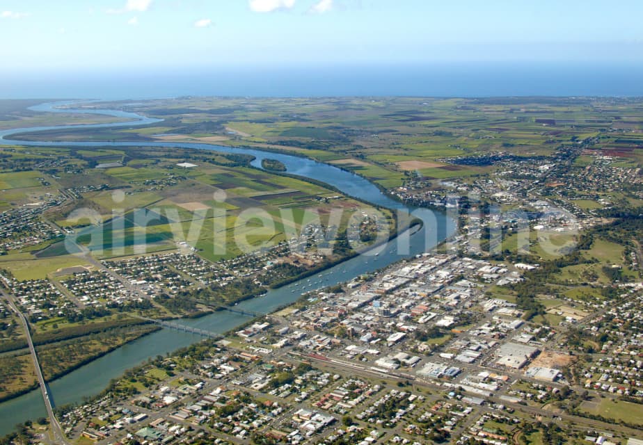 Aerial Image of Bundaberg to Burnett Heads