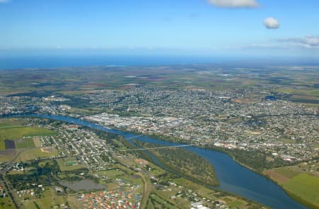Aerial Image of BUNDABERG TO COAST.