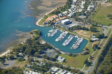 Aerial Image of SPINNAKER SOUND MARINA