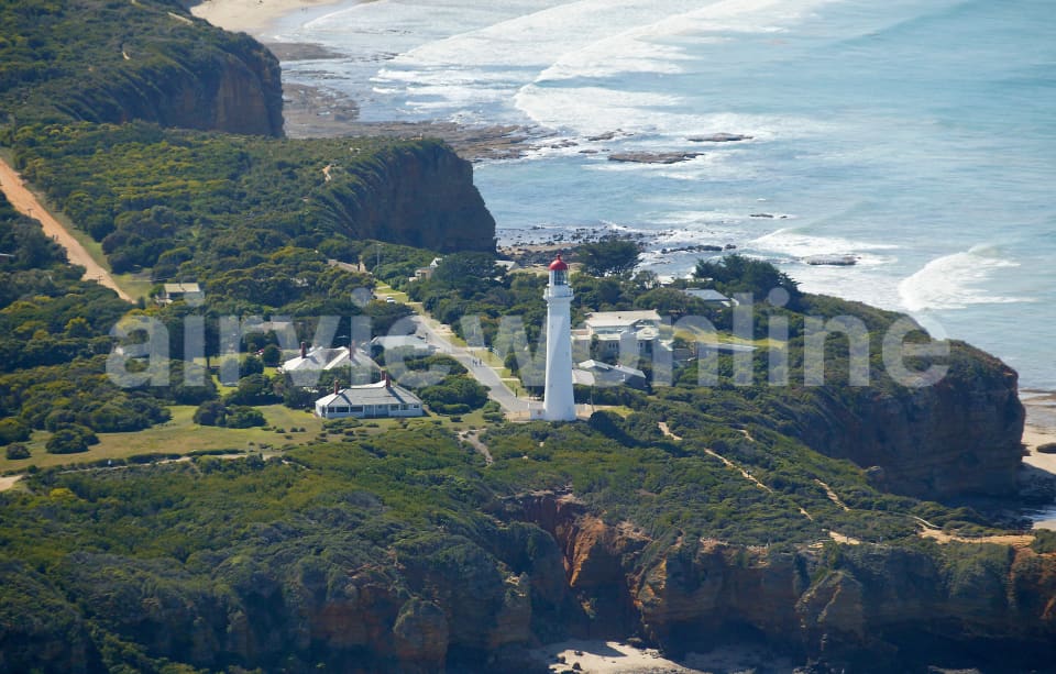 Aerial Image of Split Point Lighthouse, Victoria