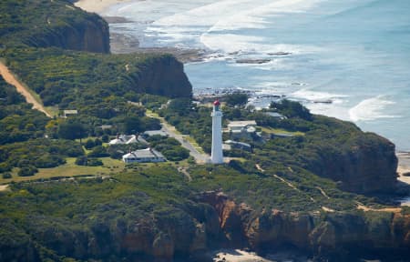 Aerial Image of SPLIT POINT LIGHTHOUSE, VICTORIA