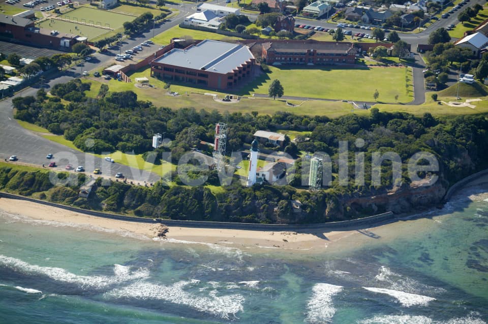 Aerial Image of Queenscliff Lighthouse, Victoria