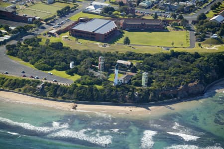 Aerial Image of QUEENSCLIFF LIGHTHOUSE, VICTORIA