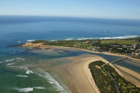 Aerial Image of BARWON HEAD