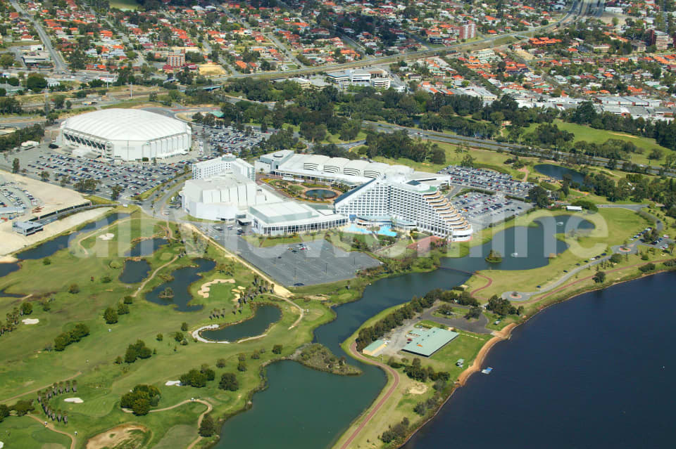 Aerial Image of Burswood Entertainment Complex