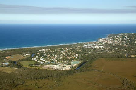 Aerial Image of COOLUM BEACH