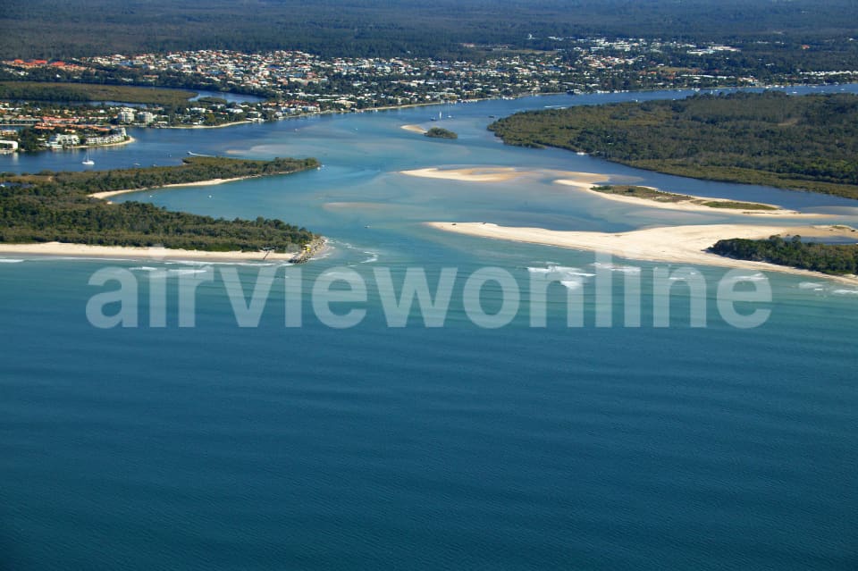Aerial Image of Noosa Inlet, Sunshine Coast QLD