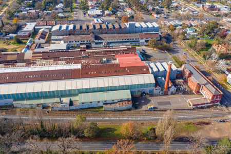 Aerial Image of FLOWSERVE FACTORY, CASTLEMAINE, VICTORIA.