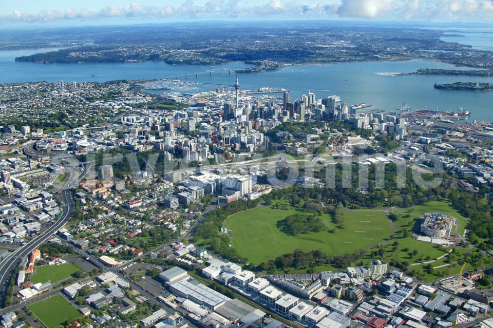 Aerial Image of Auckland CBD