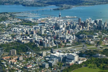 Aerial Image of AUCKLAND CBD