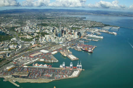 Aerial Image of AUCKLAND CBD