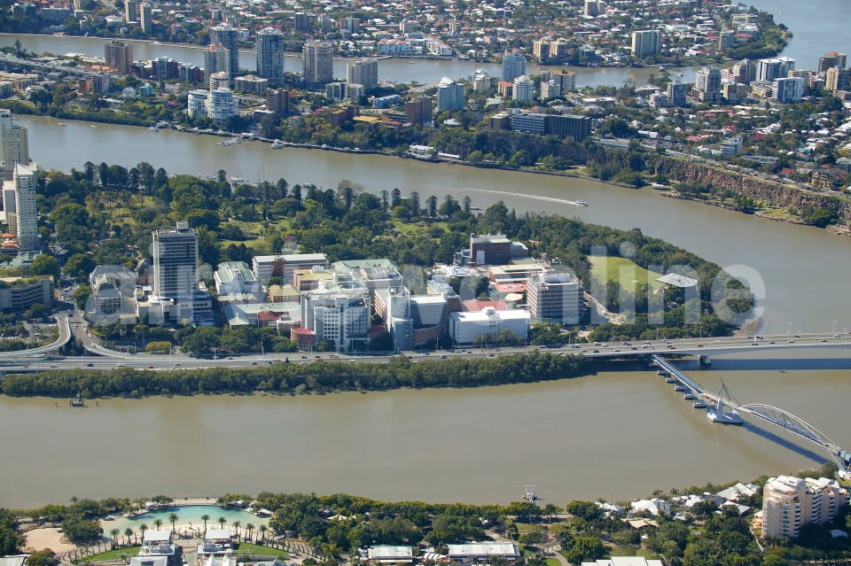 Aerial Image of Queensland University of Technology