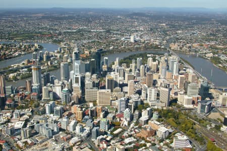 Aerial Image of BRISBANE CBD