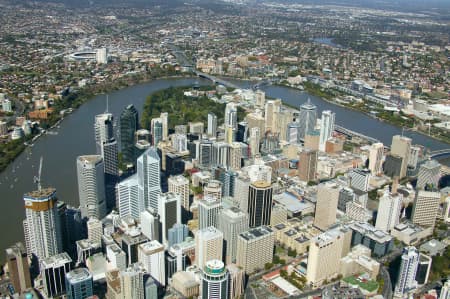 Aerial Image of BRISBANE CBD
