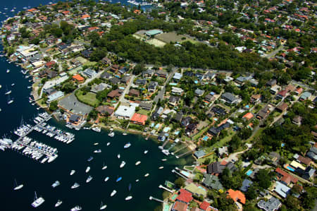 Aerial Image of BURRANEER BAY MARINA