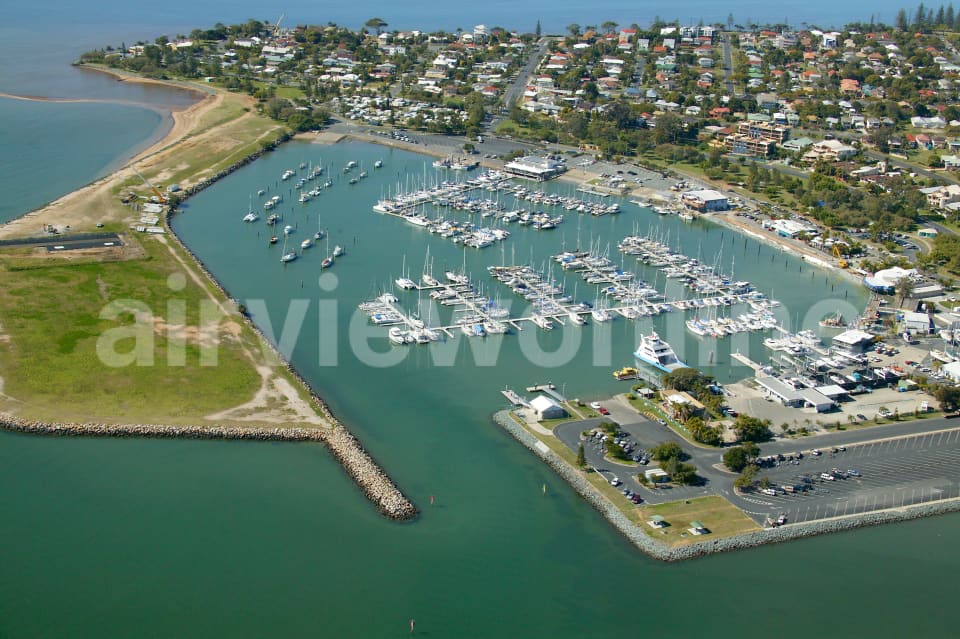 Aerial Image of Scarborough Boat Harbour