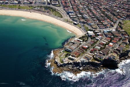 Aerial Image of BEN BUCKLER AND BONDI BEACH