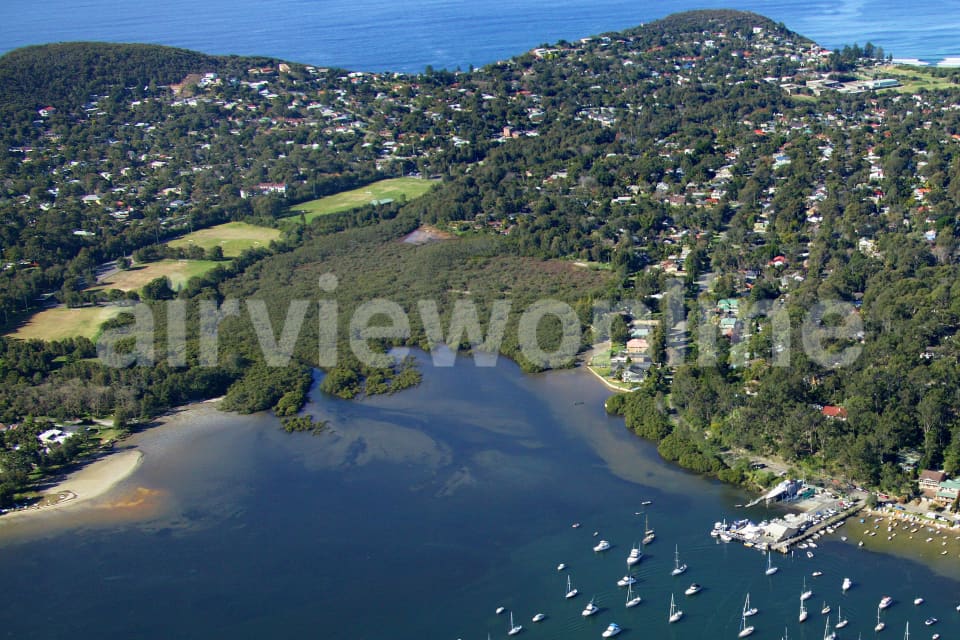 Aerial Image of Careel Bay