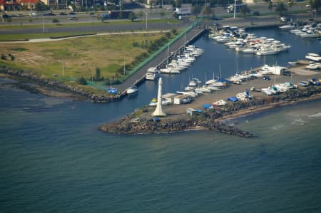 Aerial Image of ST KILDA MARINA, MELBOURNE, VICTORIA