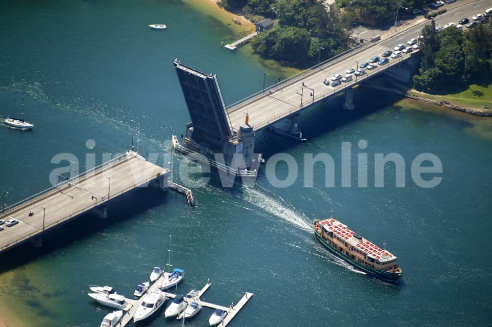 Aerial Image of The Spit Bridge