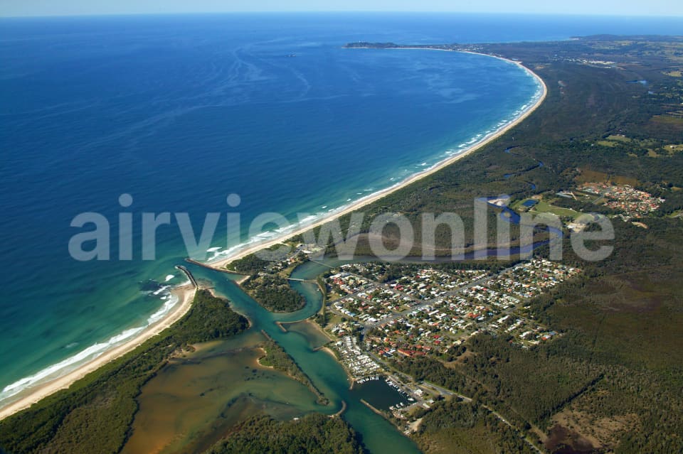 Aerial Image of Brunswick Head