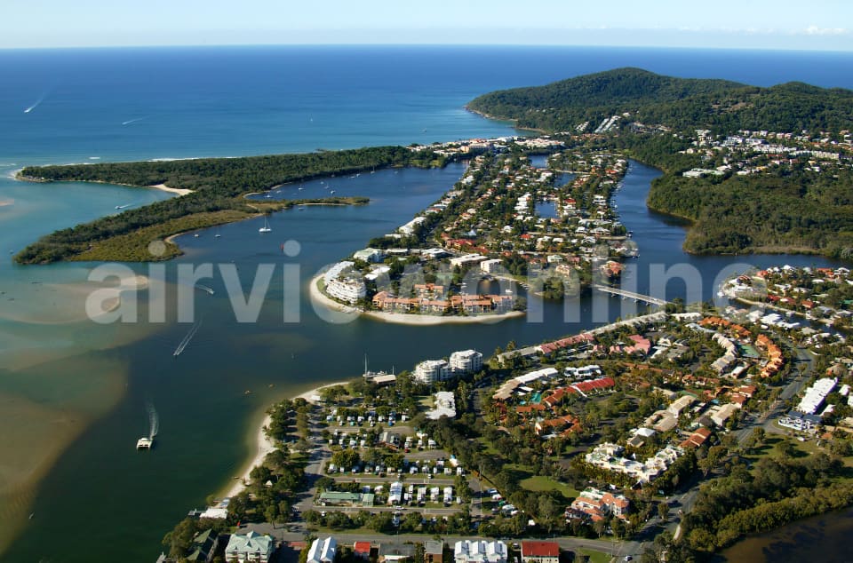 Aerial Image of Noosaville, Queensland