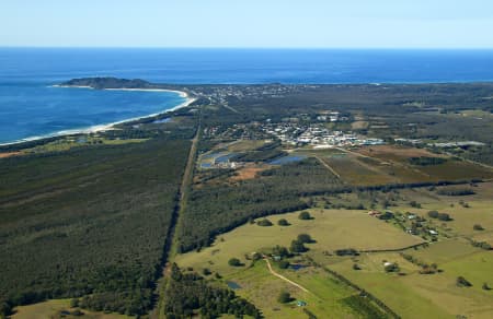 Aerial Image of TRAIN LINE TO BYRON.