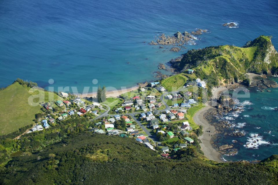 Aerial Image of Tapeka Point, Bay of Islands, New Zealand