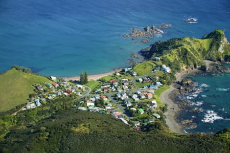 Aerial Image of TAPEKA POINT, BAY OF ISLANDS, NEW ZEALAND