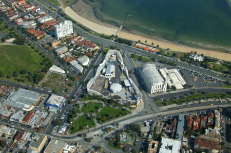 Aerial Image of LUNA PARK, ST KILDA