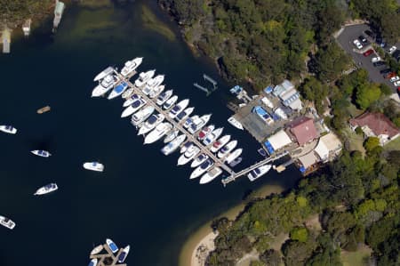 Aerial Image of ROSEVILLE BRIDGE MARINA